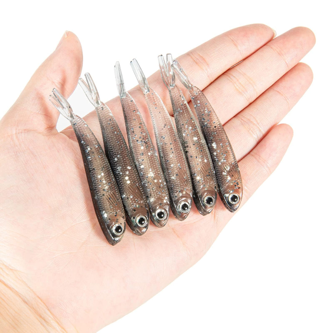 Syosisny Soft Fishing Lure, 50 Count
