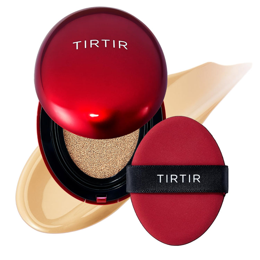 TIRTIR Mask Fit Red Cushion Foundation, 22W Sheer Beige, 18 g