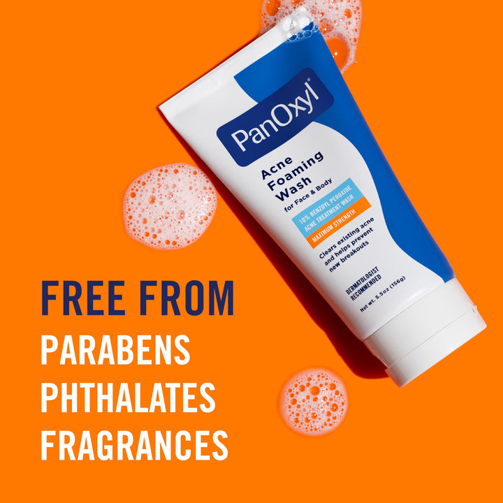 PanOxyl Acne Foaming Wash, 10%, 5.5 oz