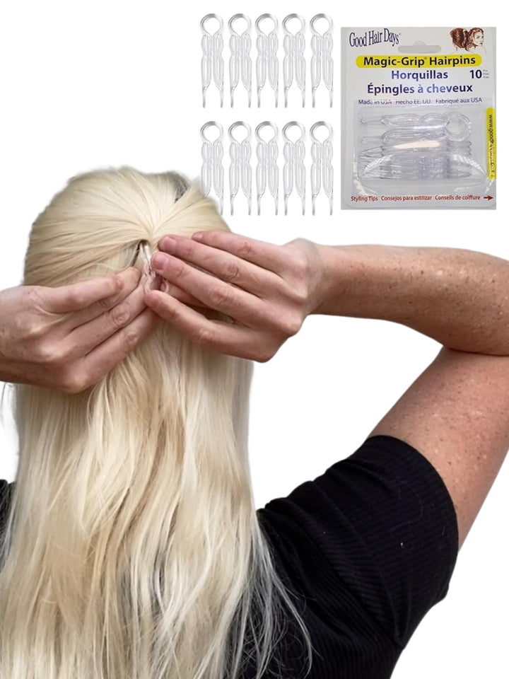 Good Hair Days Magic-Grip Hairpins, 10 Count