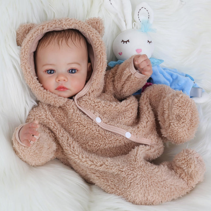 KSBD Reborn Baby Doll, Boy, 18 Inch