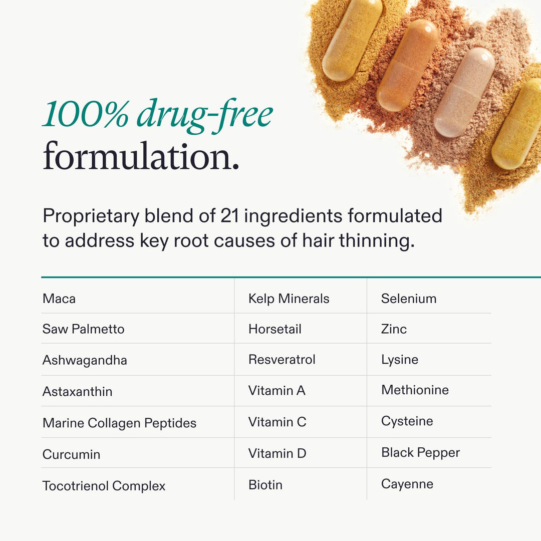 Nutrafol Women's Balance Hair Growth Supplements, Ages 45 and Up, 1 Count