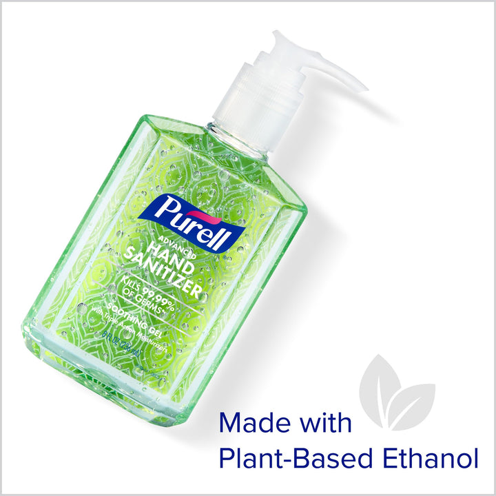Purell Hand Sanitizer Soothing Gel, 8 fl oz, 4 Count