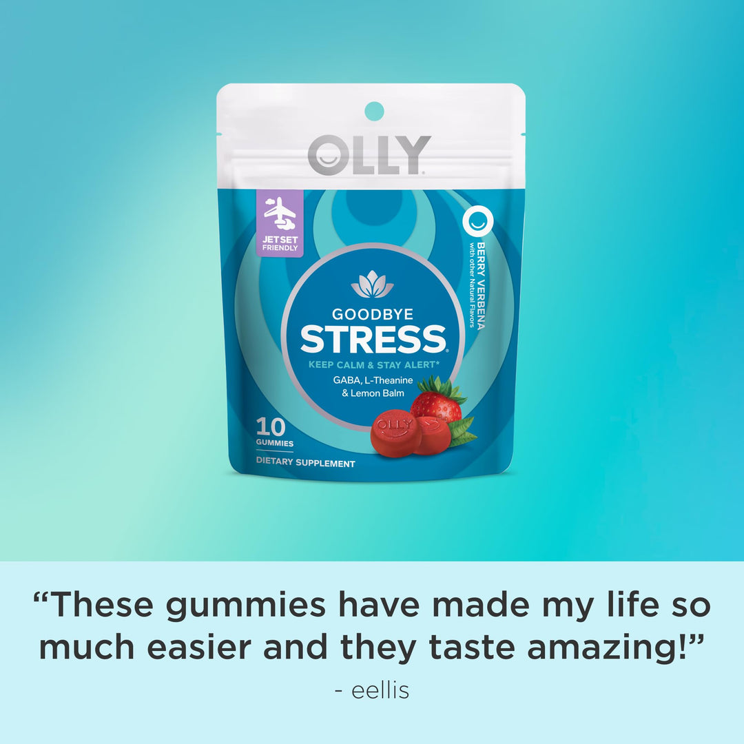 OLLY Goodbye Stress Supplement, Trial Size