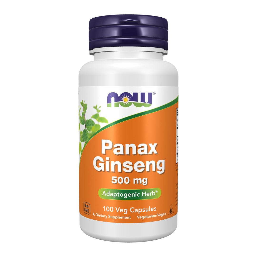 NOW Panax Ginseng 500 mg, 100 Count