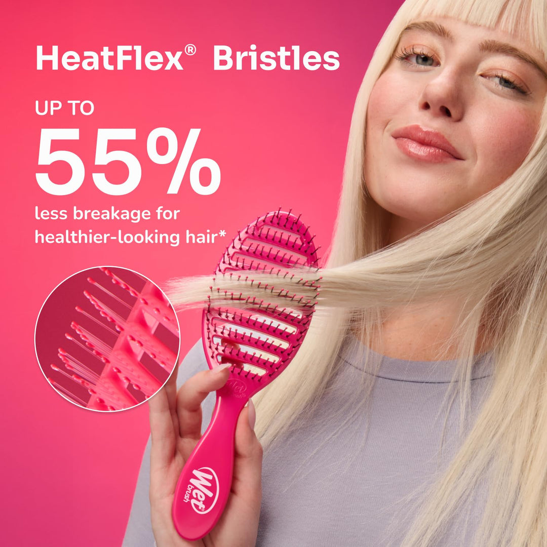 Wet Brush Speed Dry Detangler, Pink