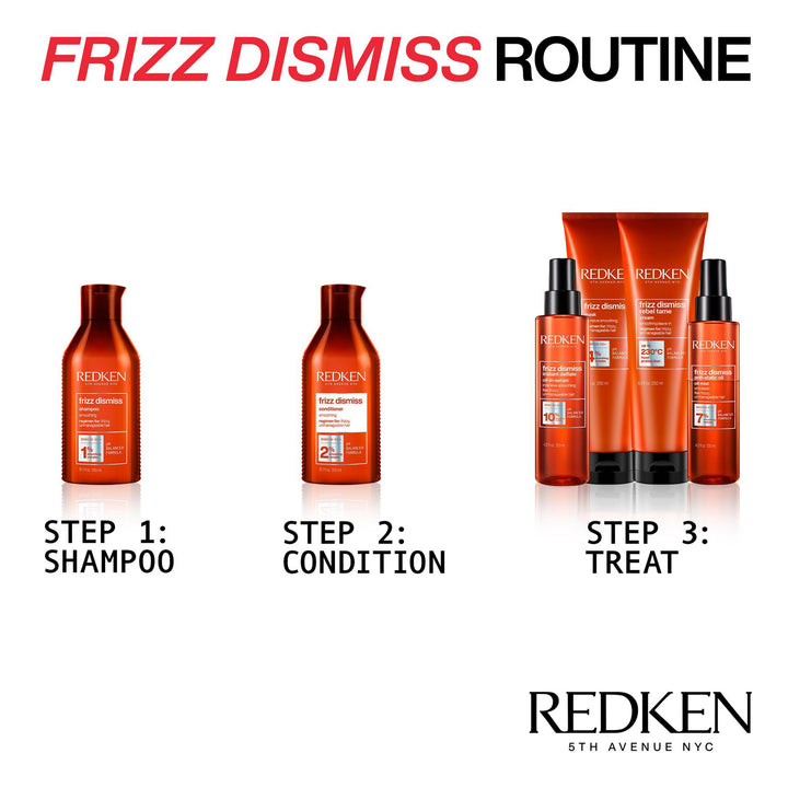 Redken Frizz Dismiss Instant Deflate Oil In Serum, 4.2 fl oz