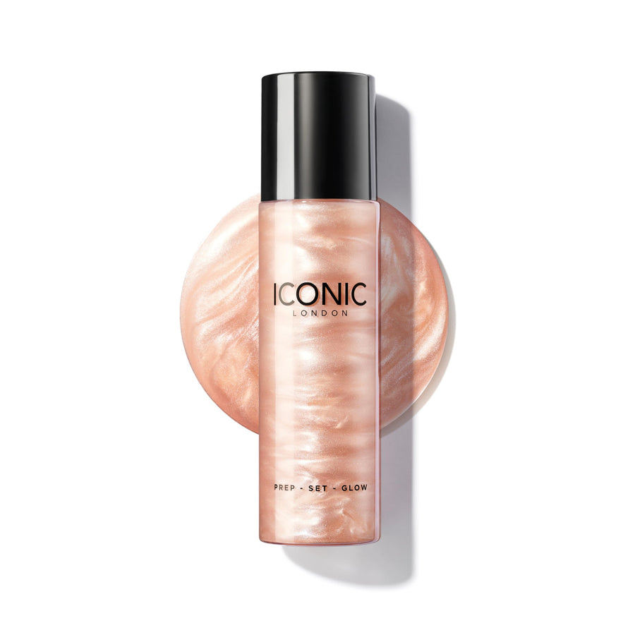 ICONIC LONDON Prep Set Glow Skin Spray, Beige