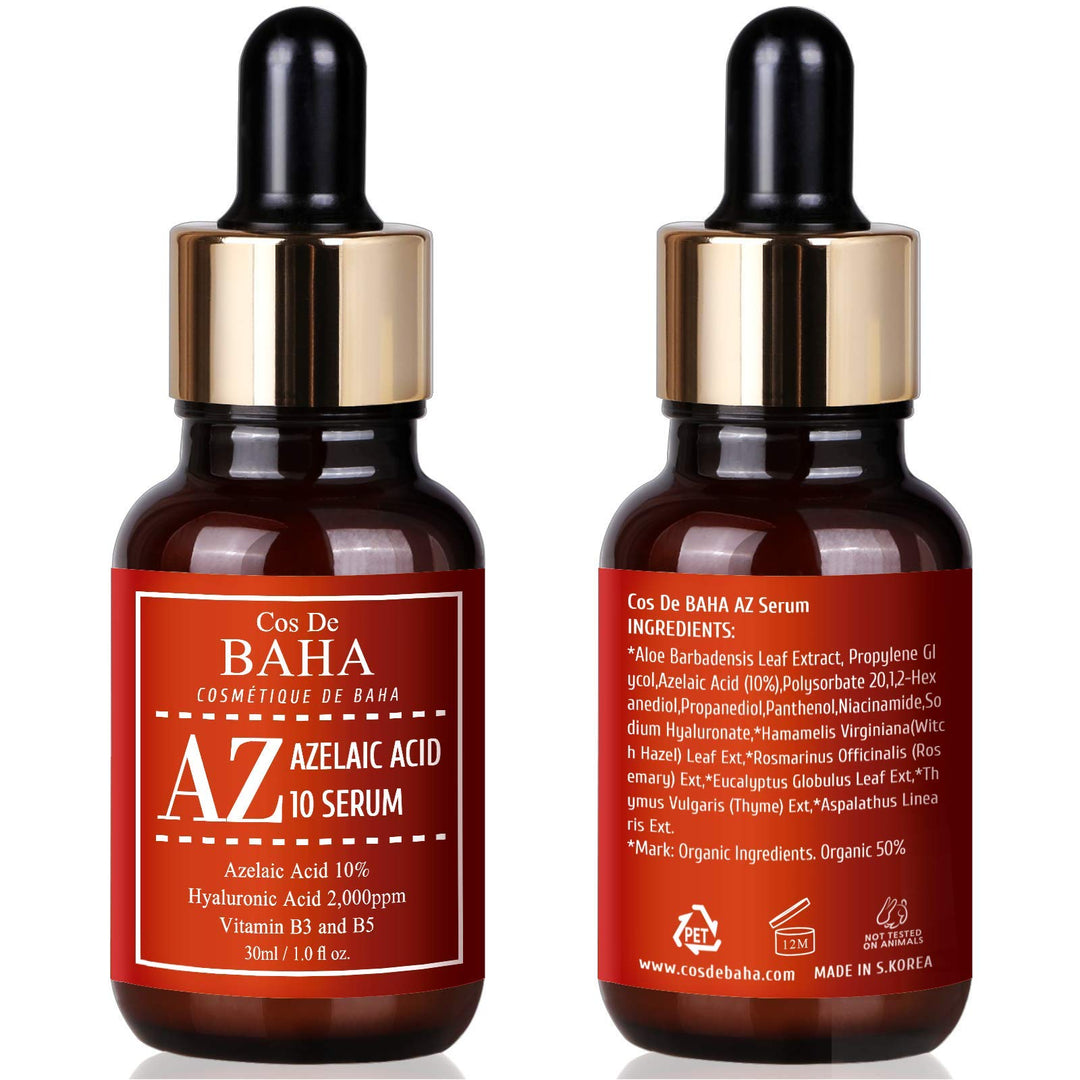 Cos De BAHA Azelaic Acid 10% Serum, 1 fl oz