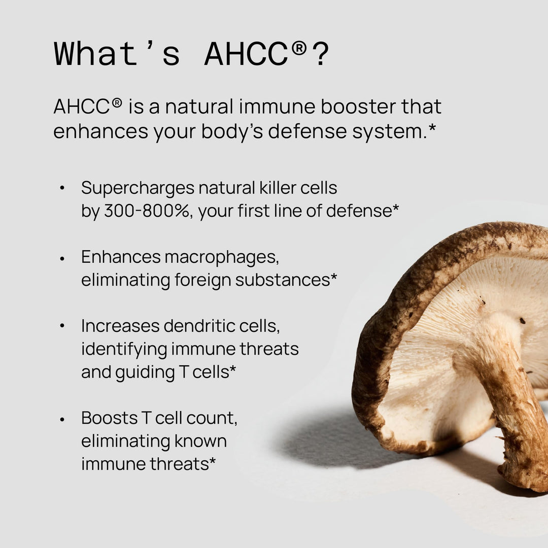 Quality of Life Labs Kinoko Gold AHCC, 500 mg, 60 Count