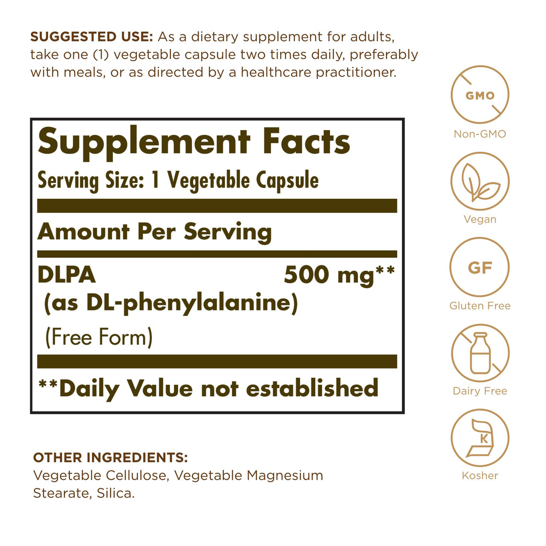 Solgar Dlpa Vegetable Capsule