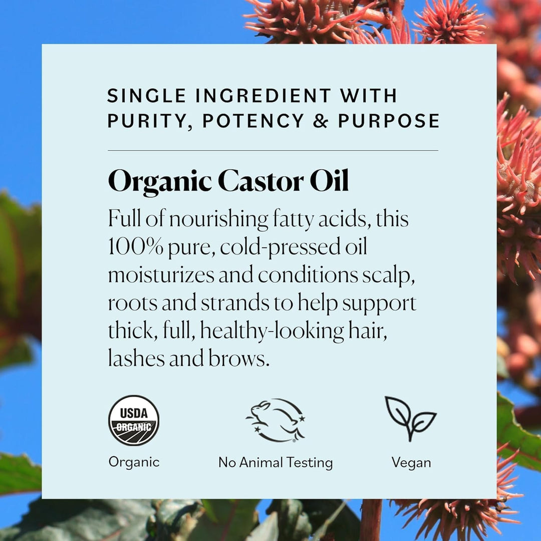 Sky Organics Organic Castor Oil, 1 fl oz