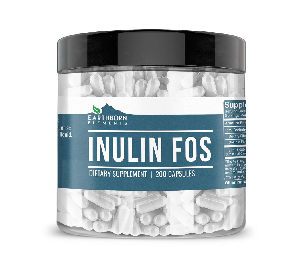 Earthborn Elements Inulin FOS, 200 Count