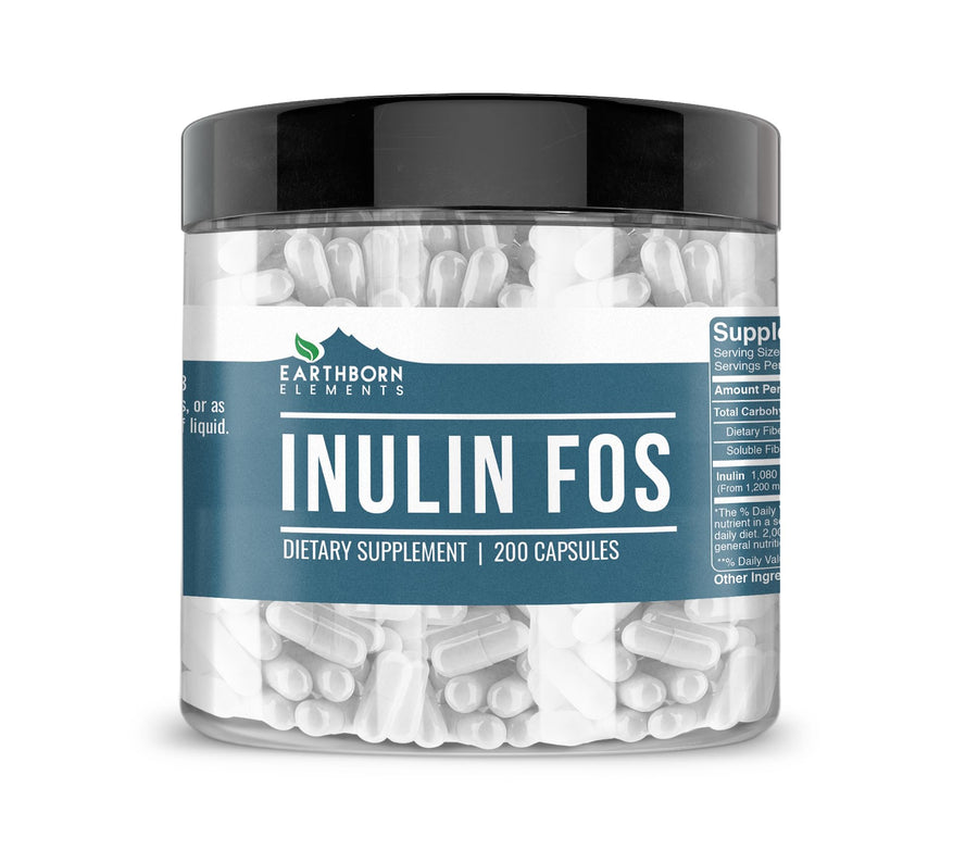 Earthborn Elements Inulin FOS, 200 Count