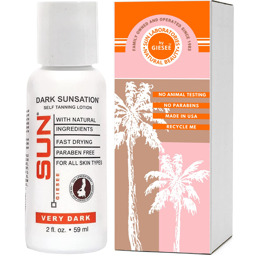 Sun Laboratories Self Tanning Lotion, Instant Tint Very Dark, 80 ml