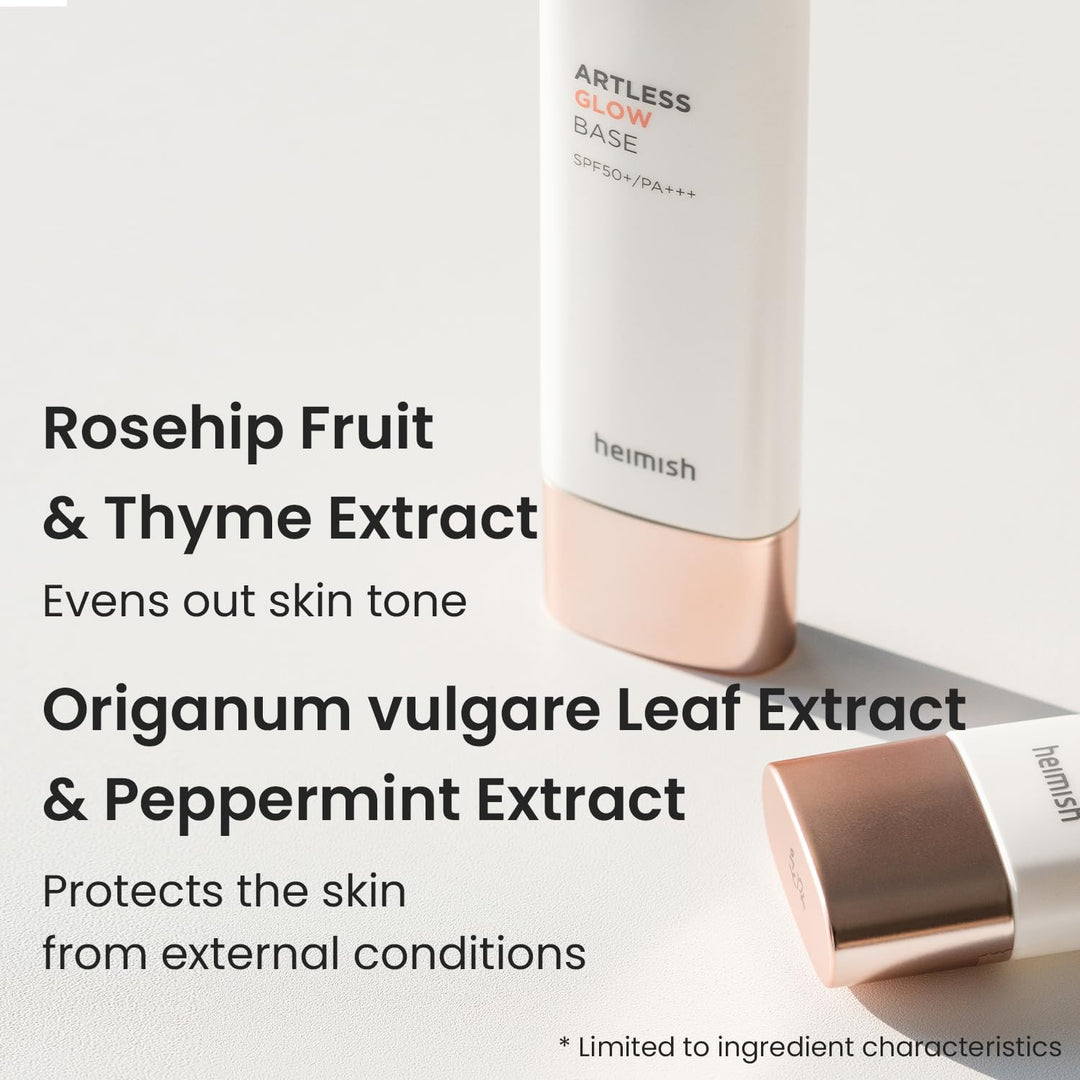 HEIMISH Artless Glow Base Primer, SPF 50, 40 ml