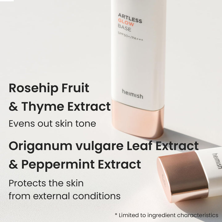 HEIMISH Artless Glow Base Primer, SPF 50, 40 ml