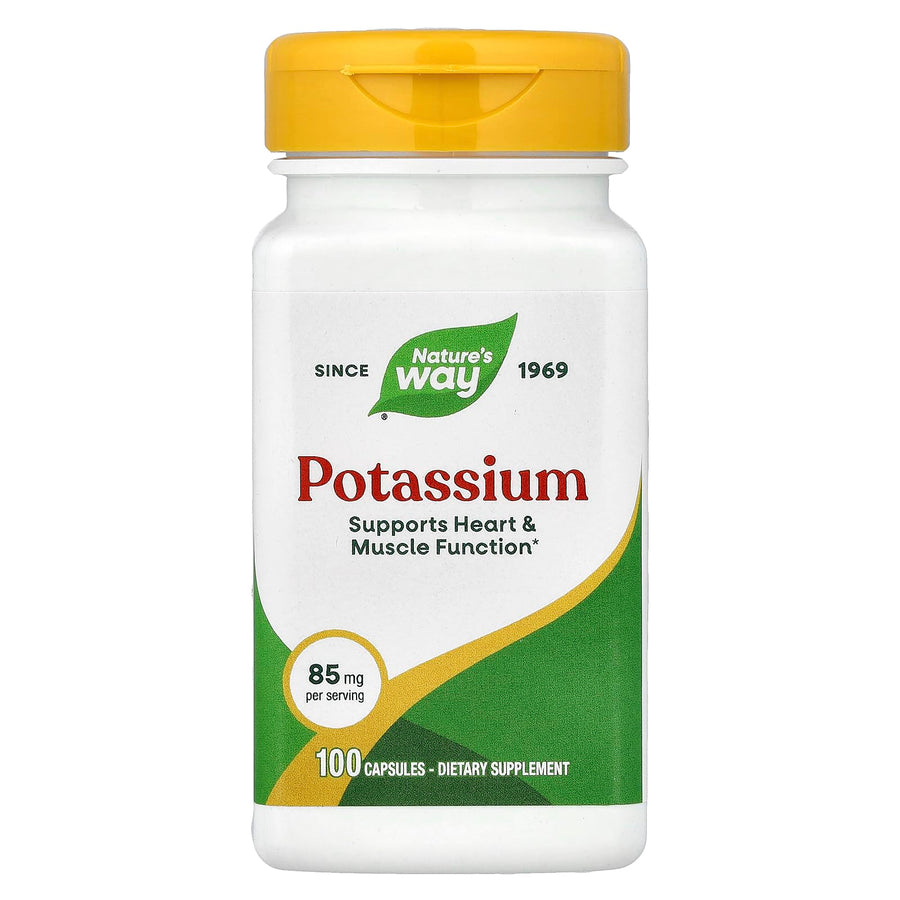 Nature's Way Potassium, 99 mg, 100 Count