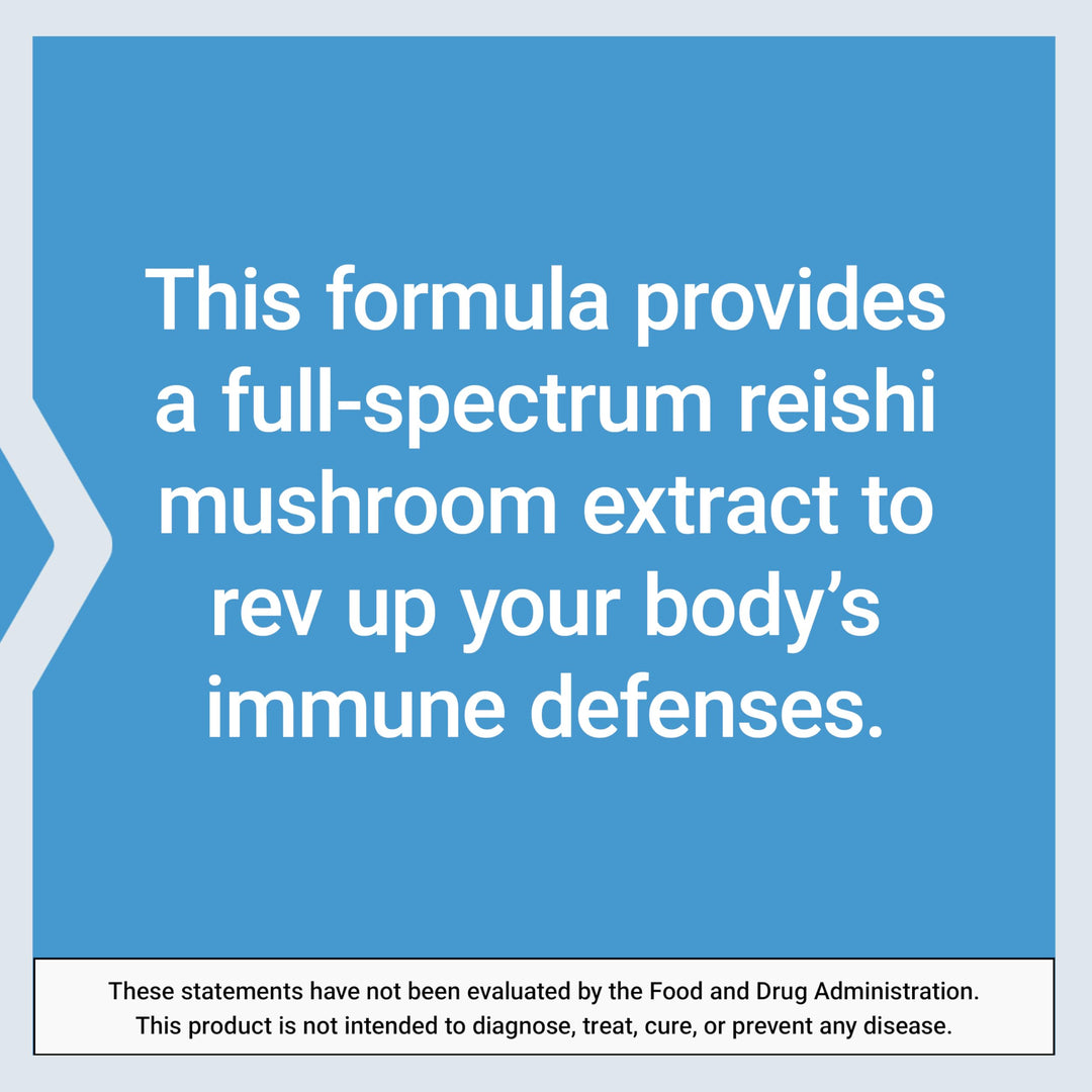 Life Extension Reishi Extract Mushroom Complex, 60 Count