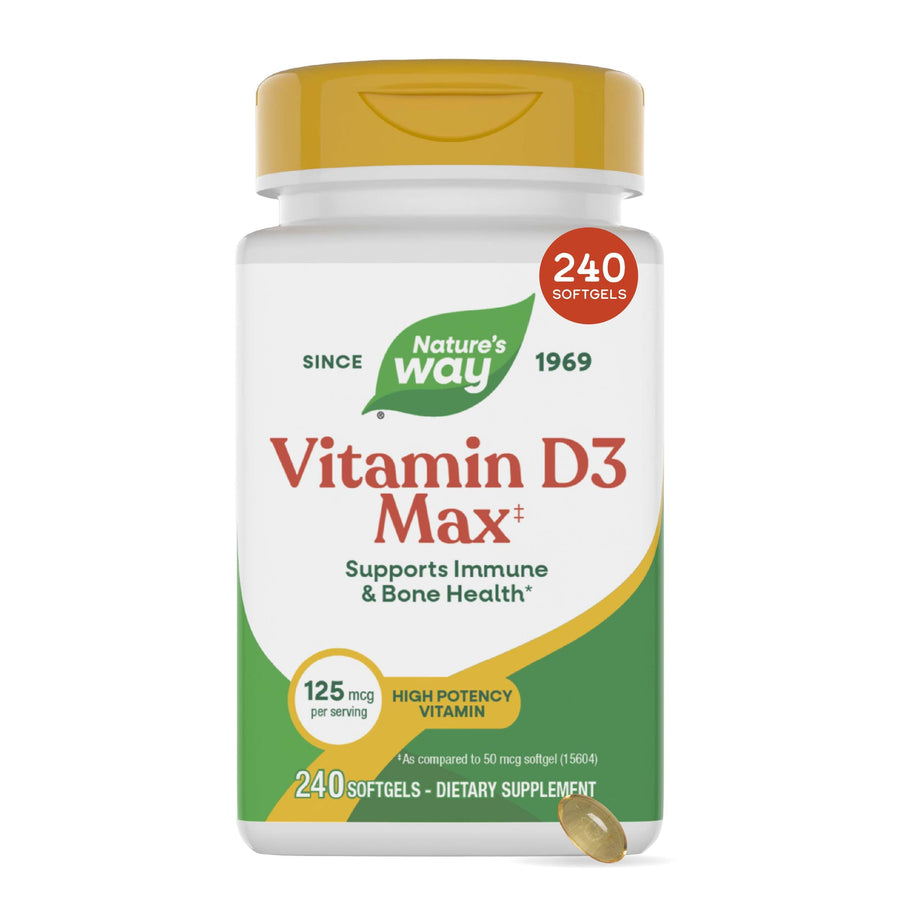 Nature's Way Vitamin D3 Max, 240 Count