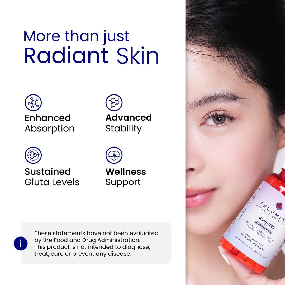 Relumins Gluta 1000 Reduced L-Glutathione Complex