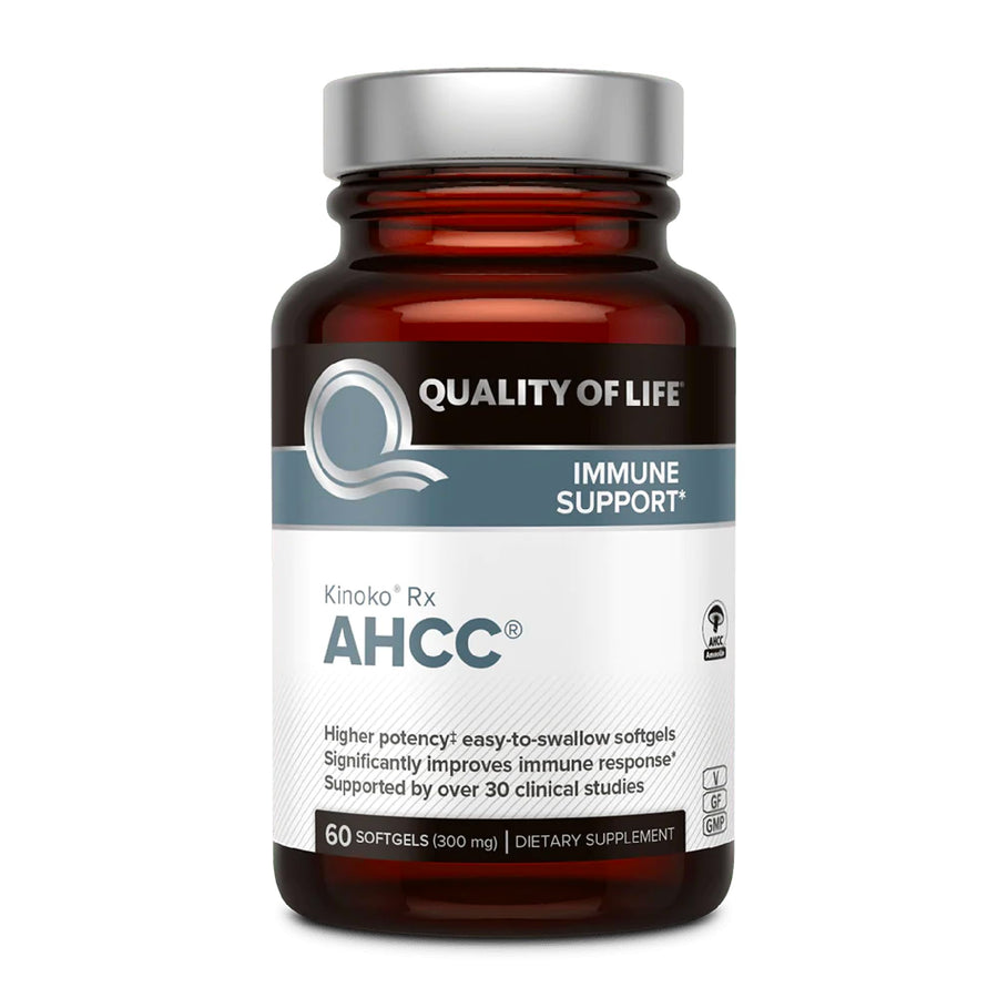 Quality of Life AHCC Kinoko Rx Mushroom Extract Supplement