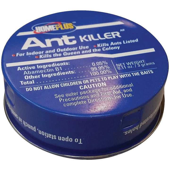 PIC Homeplus Ant Killer Metal Bait Stations, Multicolor, 4 Count