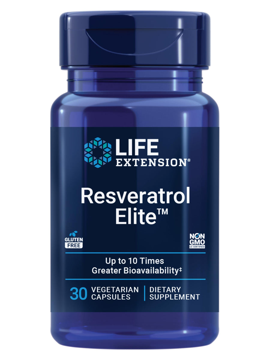 Life Extension Resveratrol Elite, 30 Count