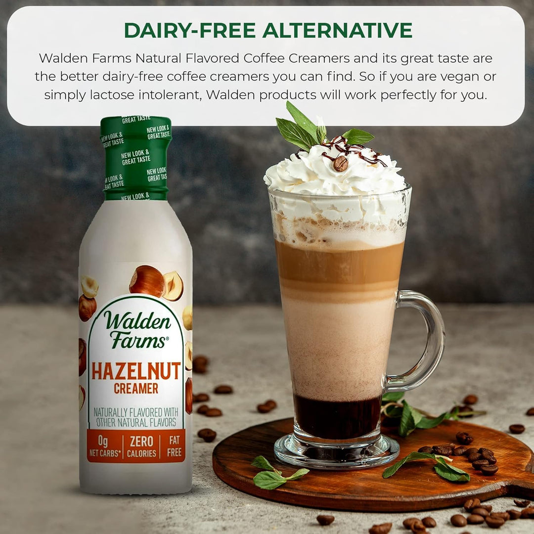 Walden Farms Coffee Creamer, Hazelnut, 12 oz