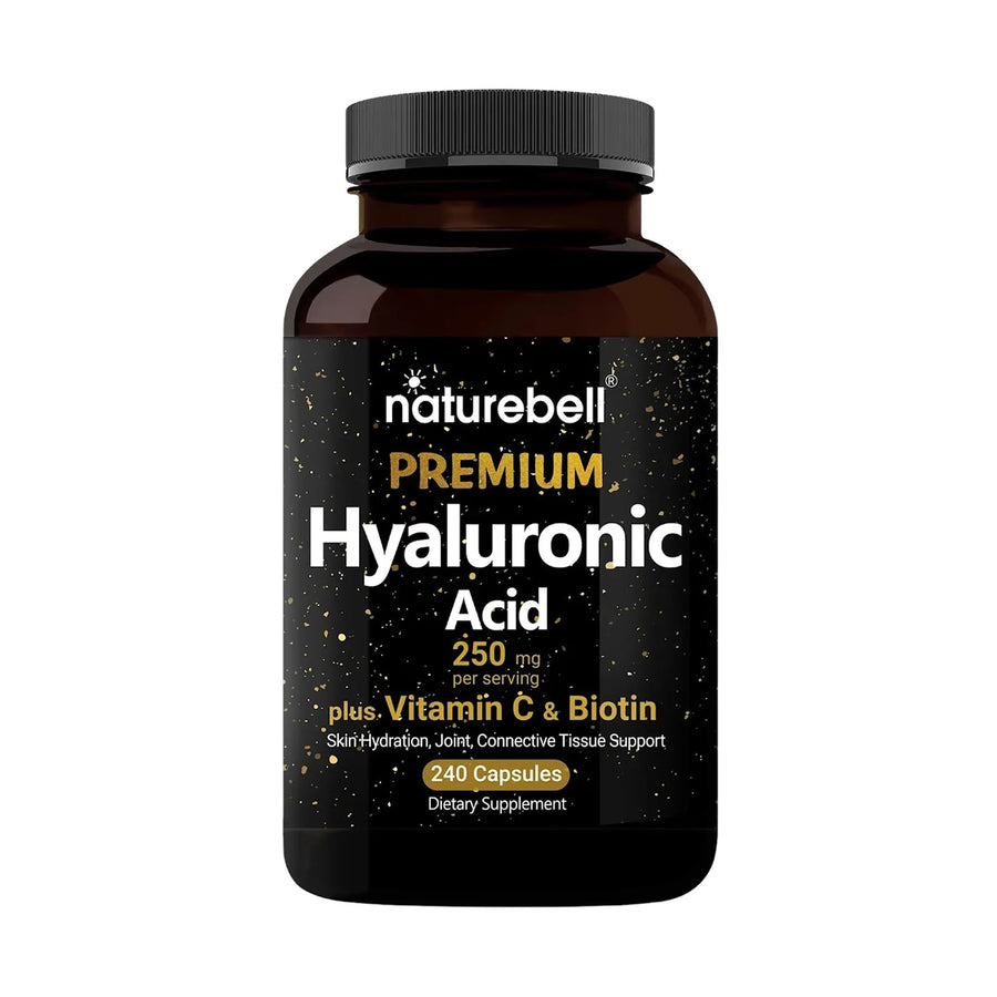 NatureBell Hyaluronic Acid Capsules, 250 mg, 240 Count