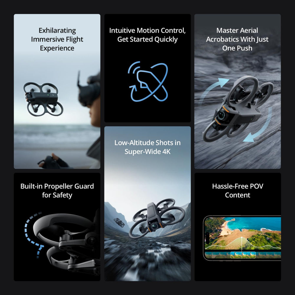DJI Avata 2 FPV Drone, Drone Only