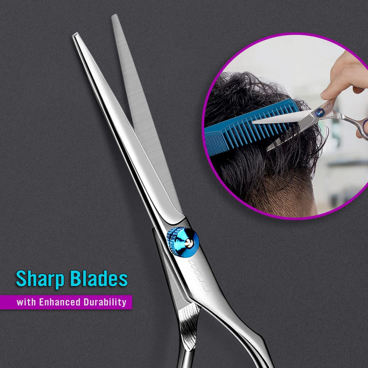 COOLALA Hair Cutting Scissors, 6.5 Inch