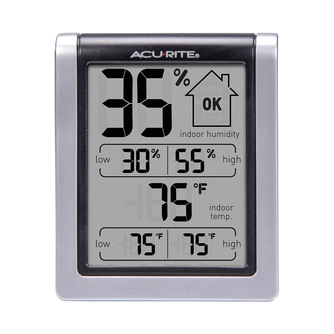 AcuRite Wireless Digital Indoor Thermometer and Hygrometer, 00613