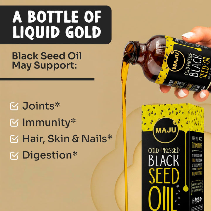 Maju Superfoods Black Seed Oil, 8 oz