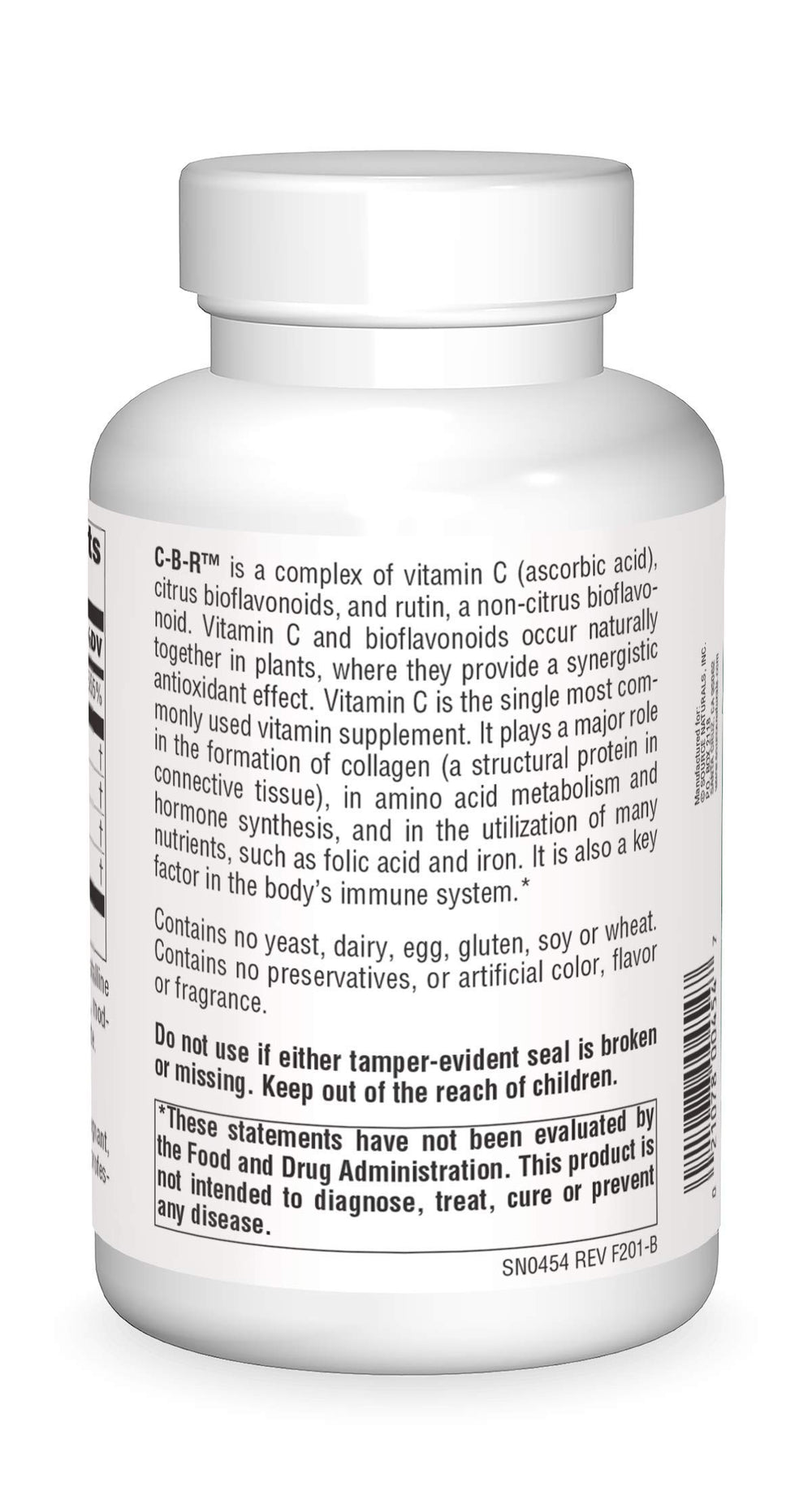 Source Naturals Vitamin C Bioflavonoid Complex, 250 Count