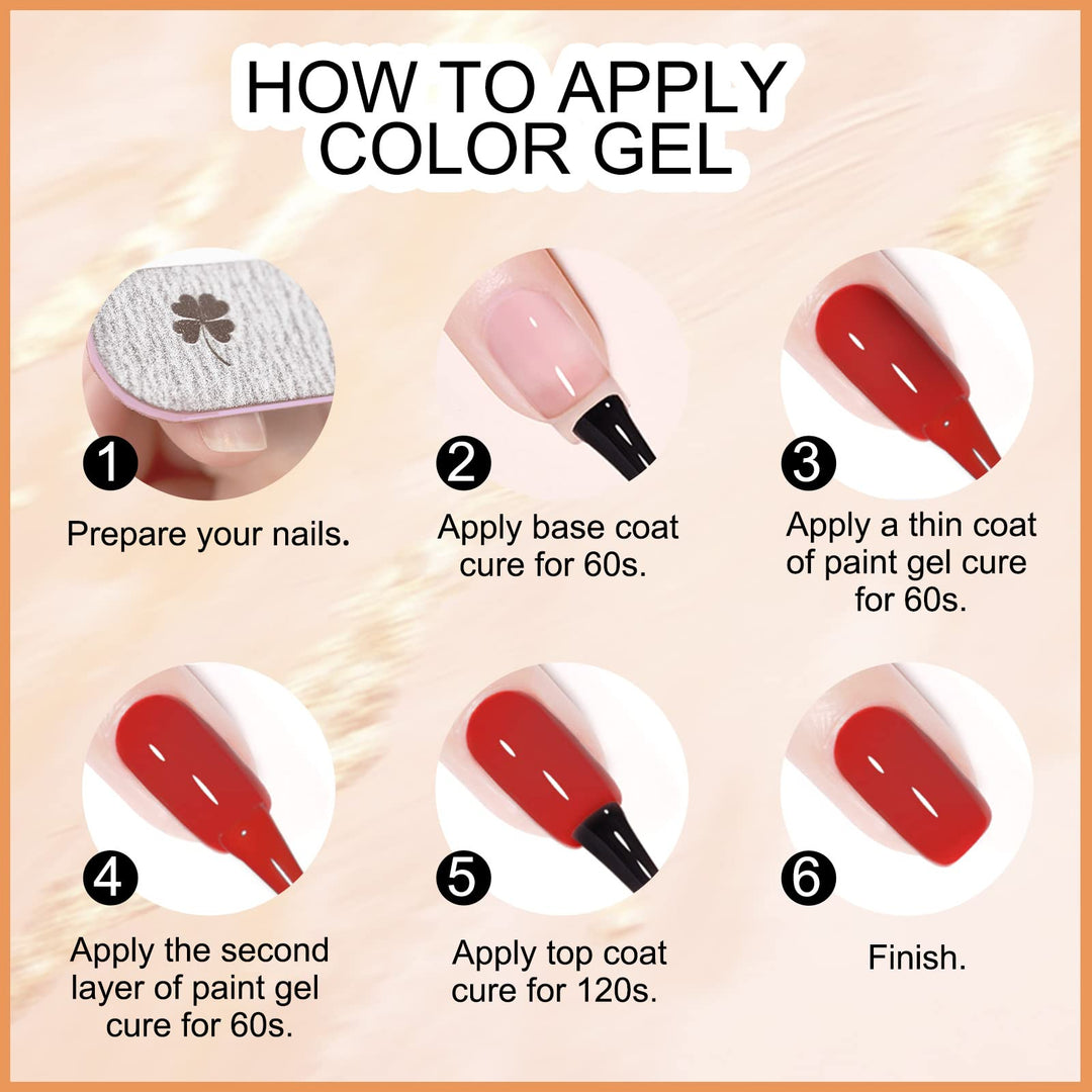 V Venalisa Gel Nail Polish Kit, VIP3 Set, 65 Count