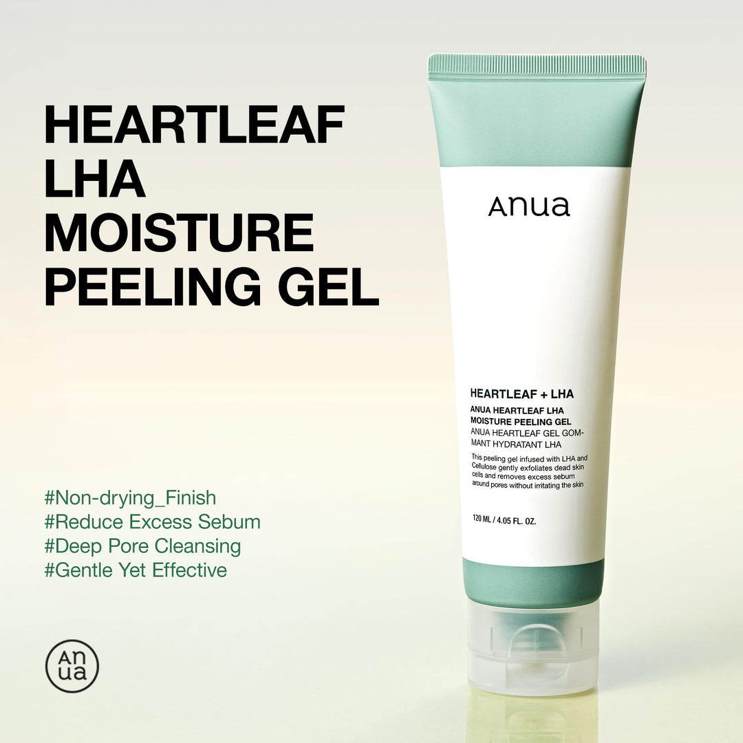 Anua Heartleaf LHA Moisture Peeling Gel, 4.05 fl oz