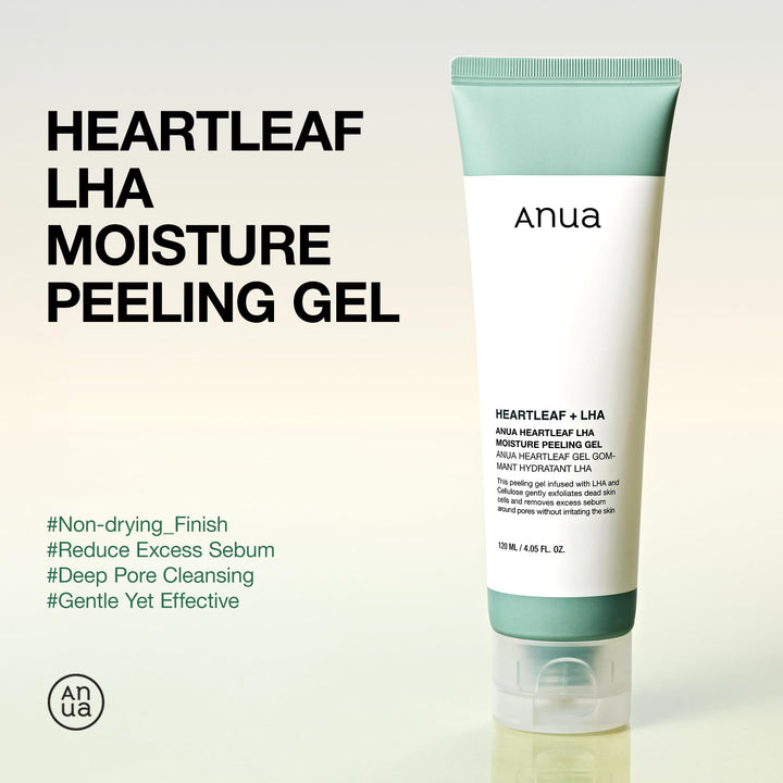 Anua Heartleaf LHA Moisture Peeling Gel, 4.05 fl oz