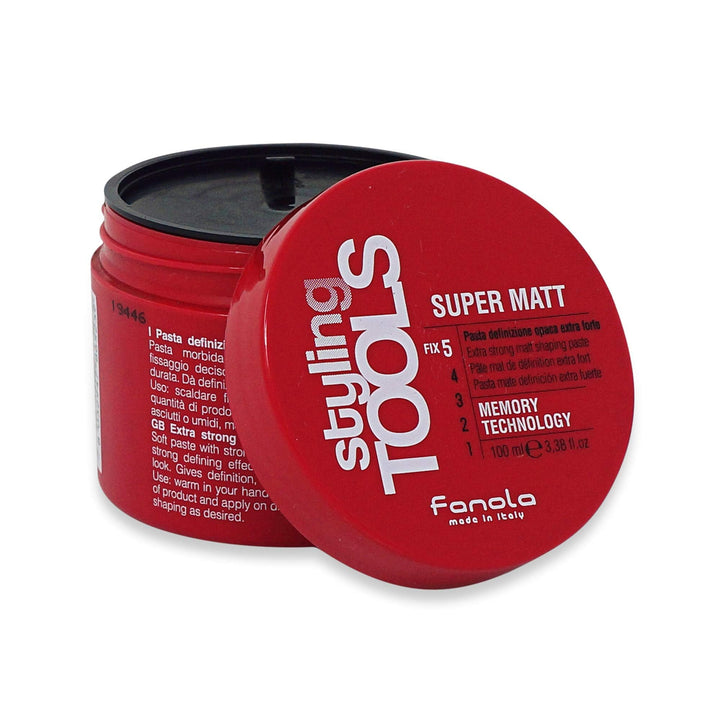 Fanola Styling Tools Super Matt Extra Strong Shaping Paste, 100 ml
