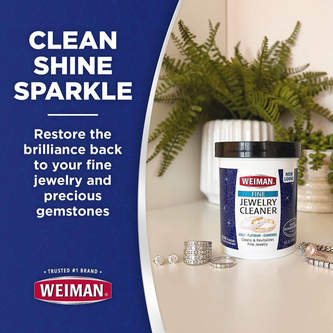 Weiman Fine Jewelry Cleaner Liquid, 6 oz