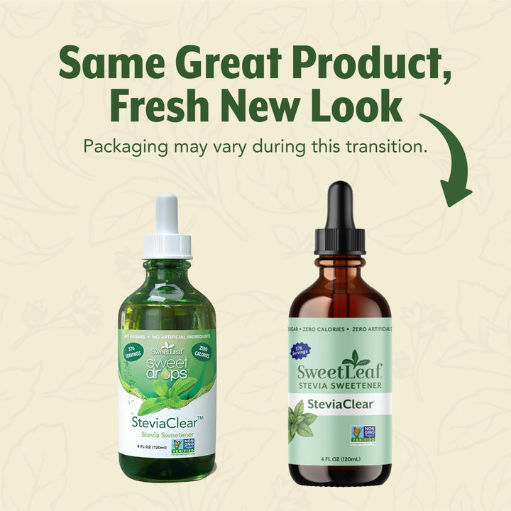 SweetLeaf SteviaClear Liquid Sweetener, 4 fl oz