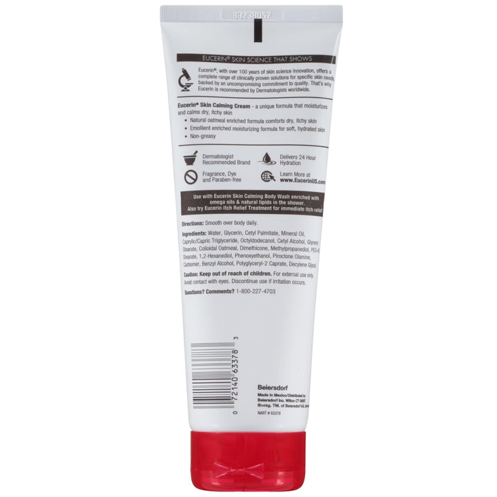 Eucerin Skin Calming Daily Moisturizing Creme, Fragrance Free