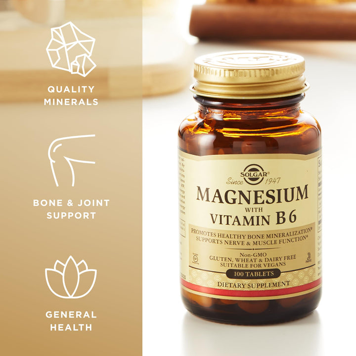 Solgar Magnesium, 100 Count
