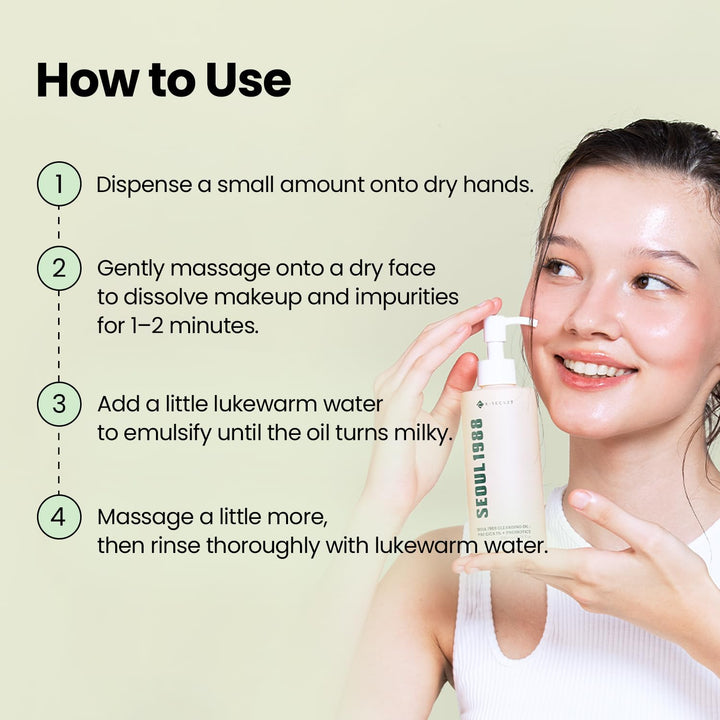 K-SECRET Cica Cleansing Oil, 6.76 fl oz