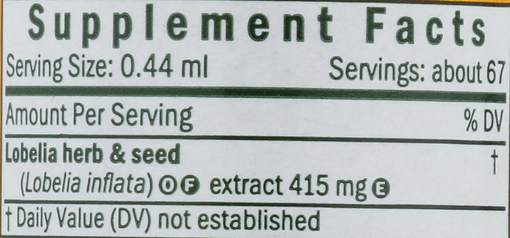 Herb Pharm Lobelia Liquid Extract, 1 oz