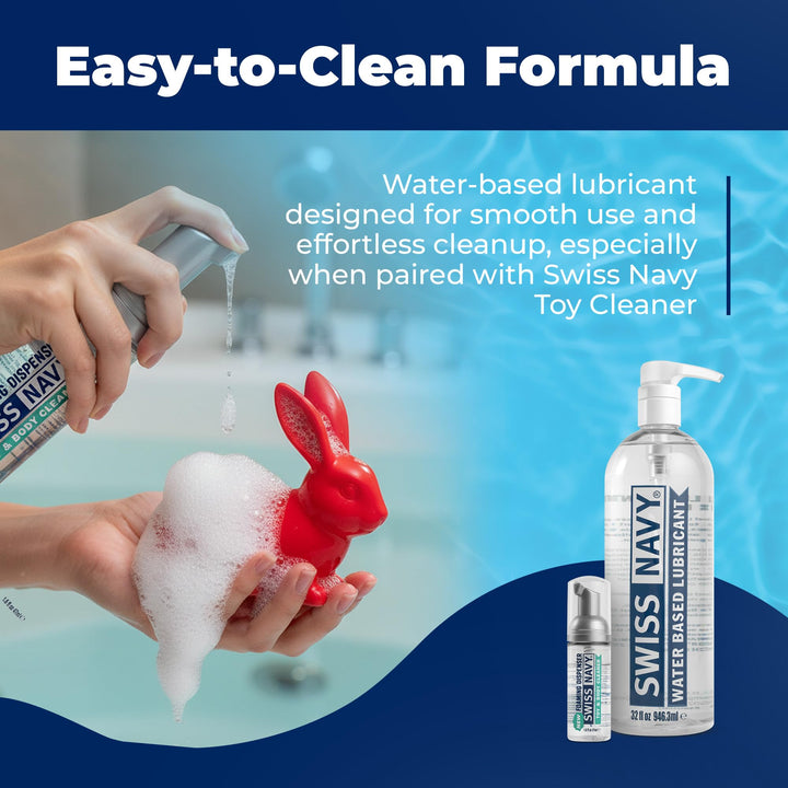 SWISS NAVY Water-Based Lubricant, 946 ml