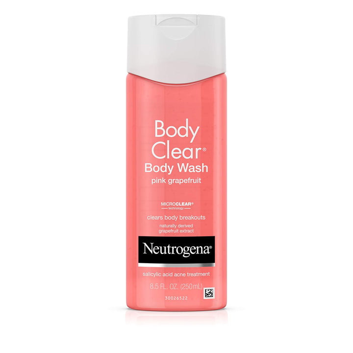 Neutrogena Body Clear Body Wash, Pink Grapefruit, 8.5 fl oz