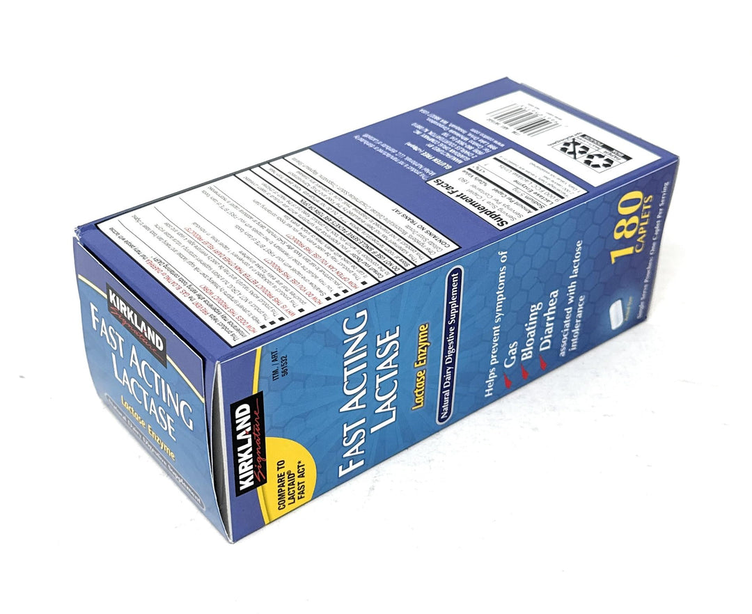 KIRKLAND SIGNATURE Fast Acting Lactase, 180 Count