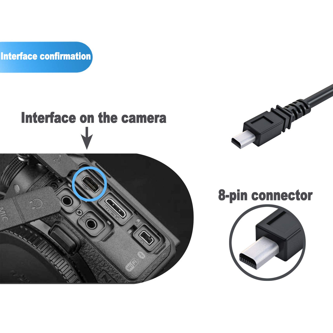 Ancable UC-E6 USB Cable, Mini-B, 3 ft
