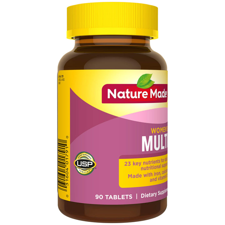 Nature Made Multi for Her With Iron & Calcium, 90 Count